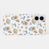 Coque iPhone 16 Motif Astronaute Capybara - (Verso Horizontal)