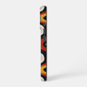 Coque iPhone 16 Motif aztèque coloré (Côté gauche)
