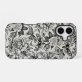 Coque iPhone 16 Motif botanique (Verso Horizontal)