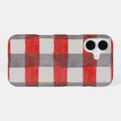 Coque iPhone 16 Motif carreau (Verso Horizontal)