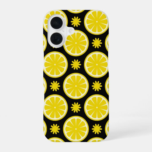 Coque iPhone 16 Motif Citron (Verso)