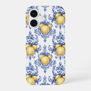 Coque iPhone 16 Motif Citron Méditerranéen