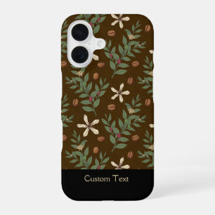 Coque iPhone 16 Motif d'arbre à café