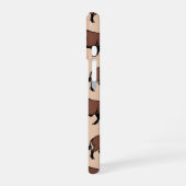 Coque iPhone 16 Motif de bison de Buffalo (Côté gauche)