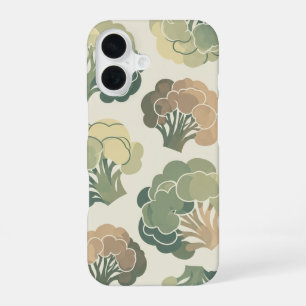 Coque iPhone 16 Motif de chou-fleur vintage