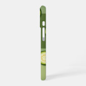 Coque iPhone 16 Motif de courgette vintage (Côté gauche)