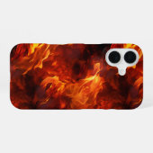 Coque iPhone 16 Motif de feu (Verso Horizontal)