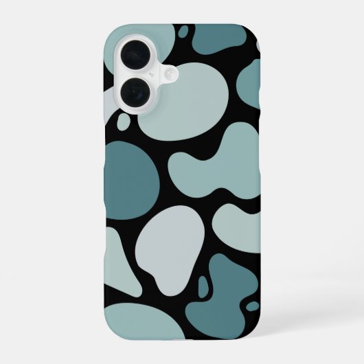 Coque iPhone 16 Motif de géométrie (Verso)