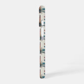 Coque iPhone 16 Motif de libellule coloré (Côté gauche)