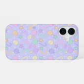 Coque iPhone 16 Motif de Noël pastel (Verso Horizontal)