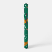 Coque iPhone 16 Motif de notes de musique violon (Côté gauche)