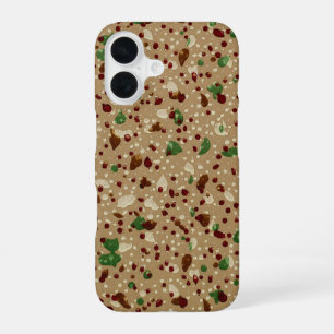 Coque iPhone 16 Motif de papier peint à taches de peinture décorat