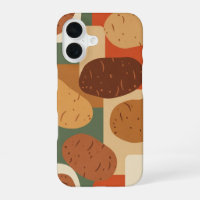 Motif de pomme de terre vintage
