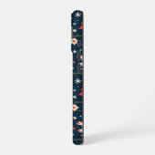 Coque iPhone 16 Motif de pull de Noël moche mignon (Côté gauche)