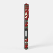 Coque iPhone 16 Motif de pull de Noël moche mignon (Côté droit)