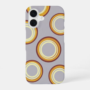 Coque iPhone 16 Motif de tranche d'oignon vintage