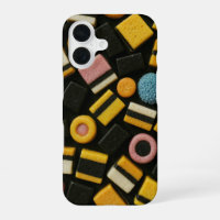 Motif drôle de réglisse assortis