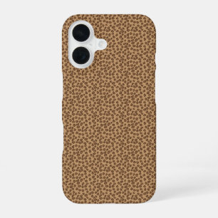Coque iPhone 16 Motif Empreinte de léopard