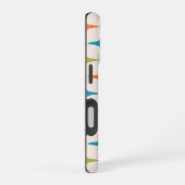 Coque iPhone 16 Motif étoile moderne du milieu du siècle (Côté droit)