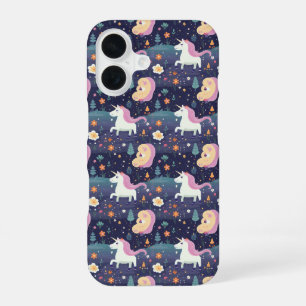 Coque iPhone 16 Motif Fantastique Licorne