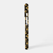 Coque iPhone 16 Motif Gold complexe (Côté gauche)