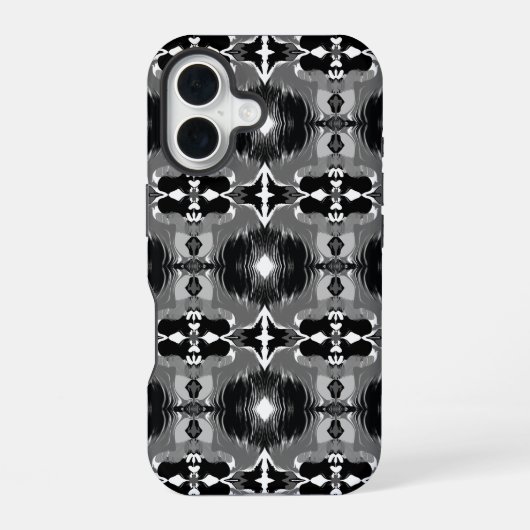 Coque iPhone 16 Motif Miroir Ombre  (Verso)