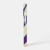Coque iPhone 16 motif planches de surf blanches (Côté gauche)