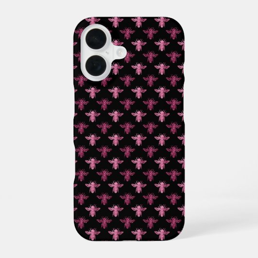 Coque iPhone 16 Motif Queen Bee (Verso)