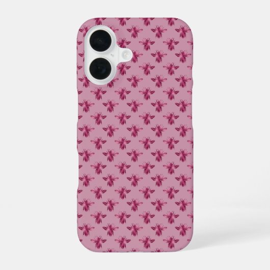 Coque iPhone 16 Motif Queen Bee (Verso)