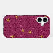 Coque iPhone 16 Motif Reine Abeille (Verso Horizontal)