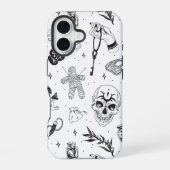 Coque iPhone 16 Motif rituel de sorcière (Verso)