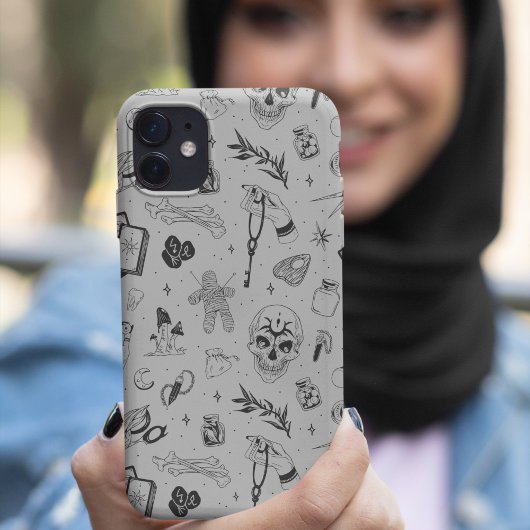 Coque iPhone 16 Motif rituel de sorcière