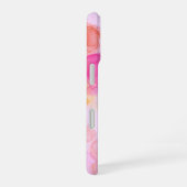 Coque iPhone 16 Motif rose (Côté droit)