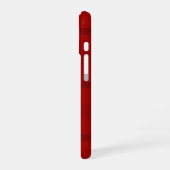 Coque iPhone 16 Motif rouge - (Côté gauche)