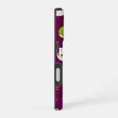 Coque iPhone 16 Motif sans couture de chat Matcha Kawaii (Côté droit)