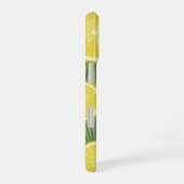 Coque iPhone 16 Motif Soleil Citron Vintage (Côté droit)