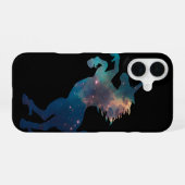 Coque iPhone 16 Motif spatial Unicorn (Verso Horizontal)