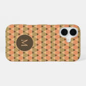 Coque iPhone 16 Motif triangles (Verso Horizontal)