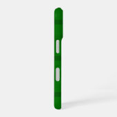 Coque iPhone 16 Motif vert - (Côté droit)