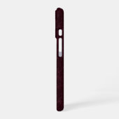 Coque iPhone 16 Motif Vin de Mûre (Côté gauche)