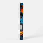 Coque iPhone 16 Motifs fractals abstraits (Côté droit)