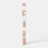 Coque iPhone 16 Motivational Quote Pink Floral Phone Case (Côté gauche)