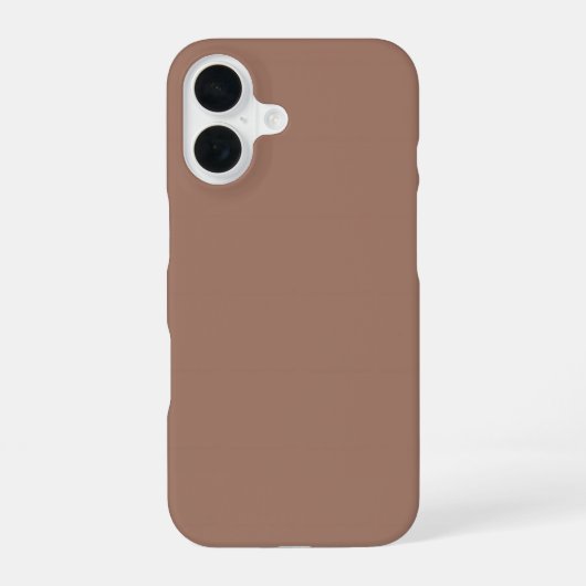 Coque iPhone 16 Mousse au Moka (Verso)