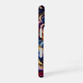 Coque iPhone 16 Mouvement coloré Art Abstrait (Côté droit)