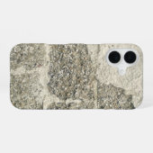 Coque iPhone 16 Mur de blocs de ciment (Verso Horizontal)