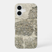 Coque iPhone 16 Mur de blocs de ciment (Verso)