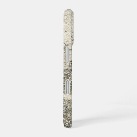 Coque iPhone 16 Mur de blocs de ciment (Côté droit)