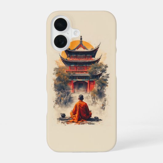 Coque iPhone 16 Murmures de la Pagode (Verso)