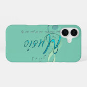 Coque iPhone 16 Musique (Verso Horizontal)