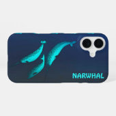 Coque iPhone 16 Narwhal (Verso Horizontal)